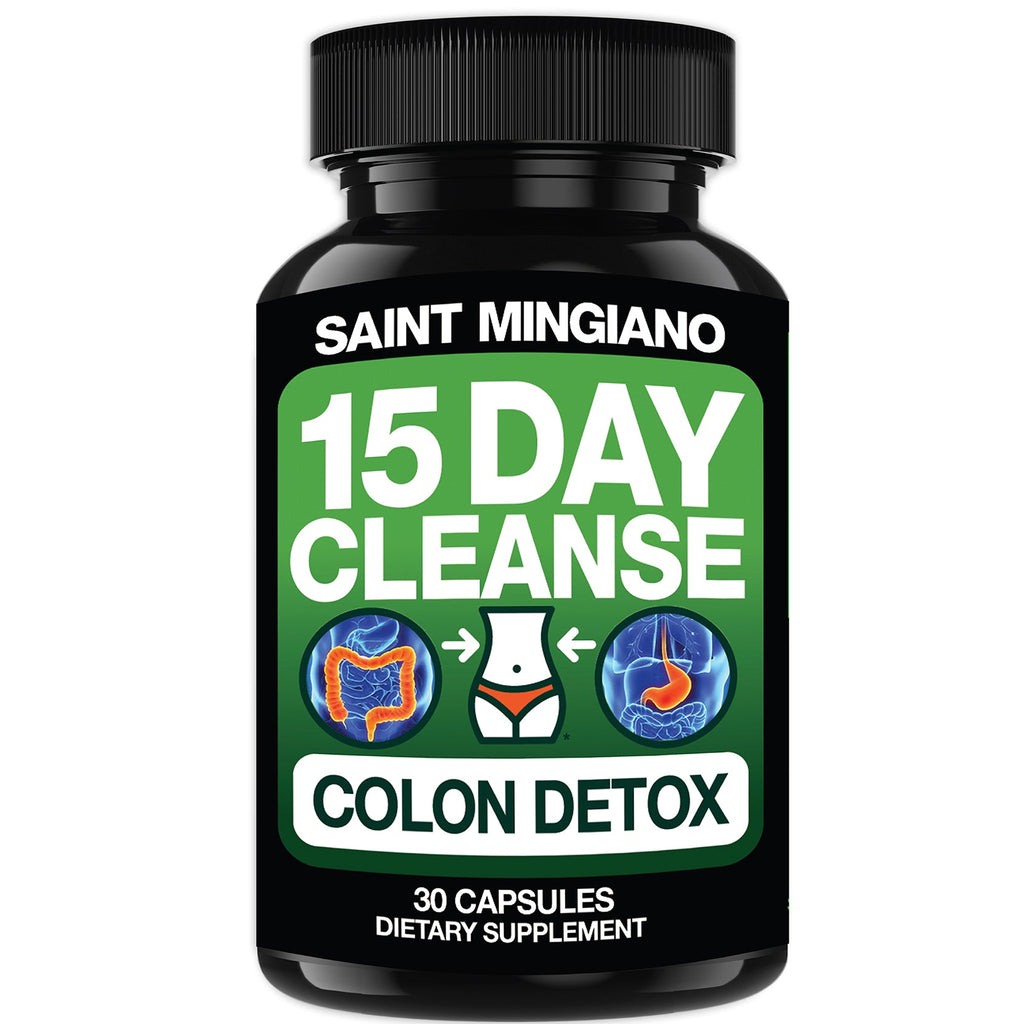 15 Day Cleanse | Colon Detox with Natural Laxative for Constipation & Bloating.